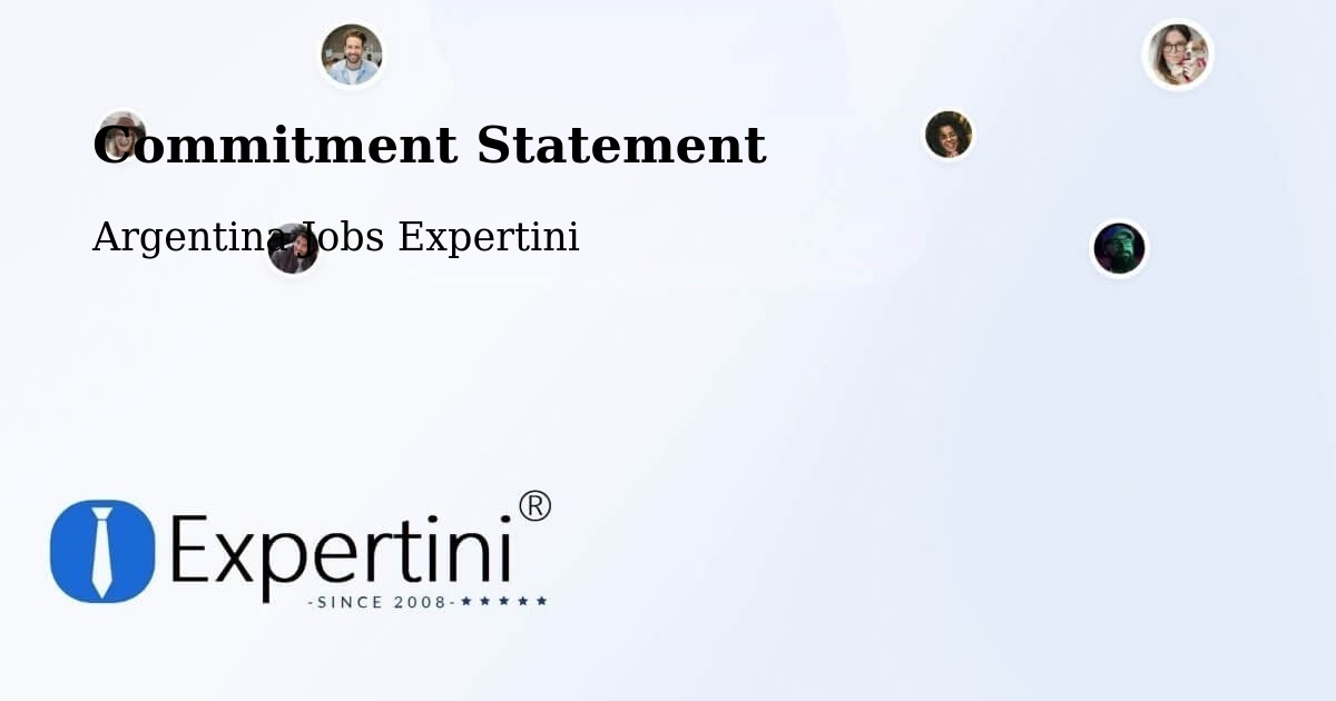Corporate Commitment – Coronel Belisle - Argentina Jobs Expertini