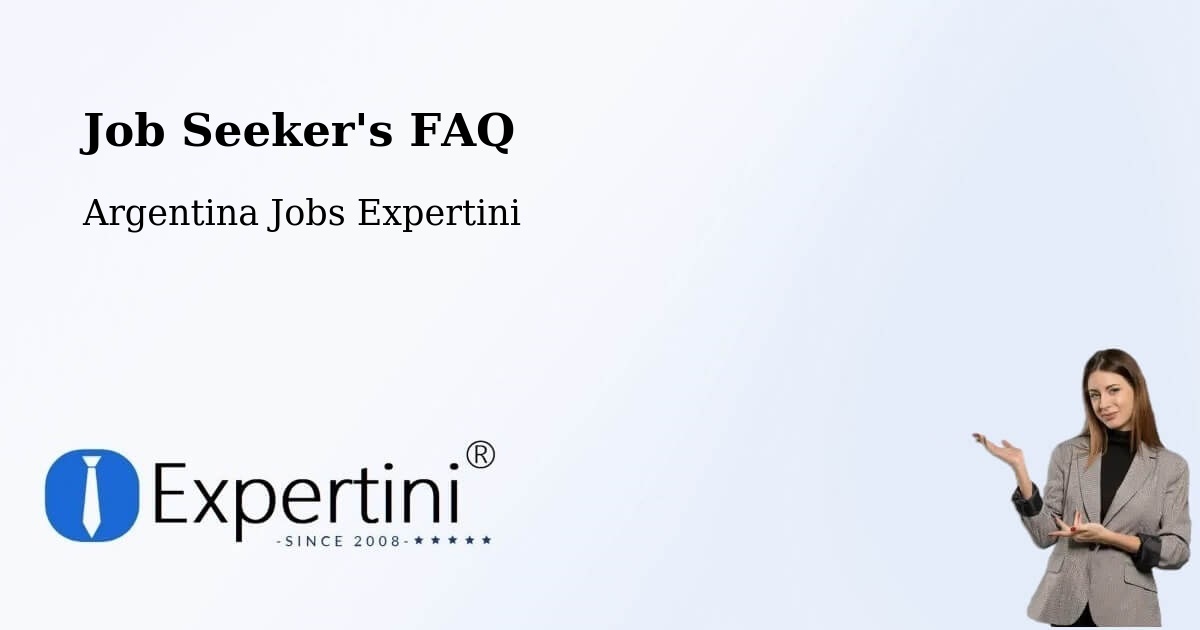 Job Seeker FAQ – Coronel Belisle - Argentina Jobs Expertini